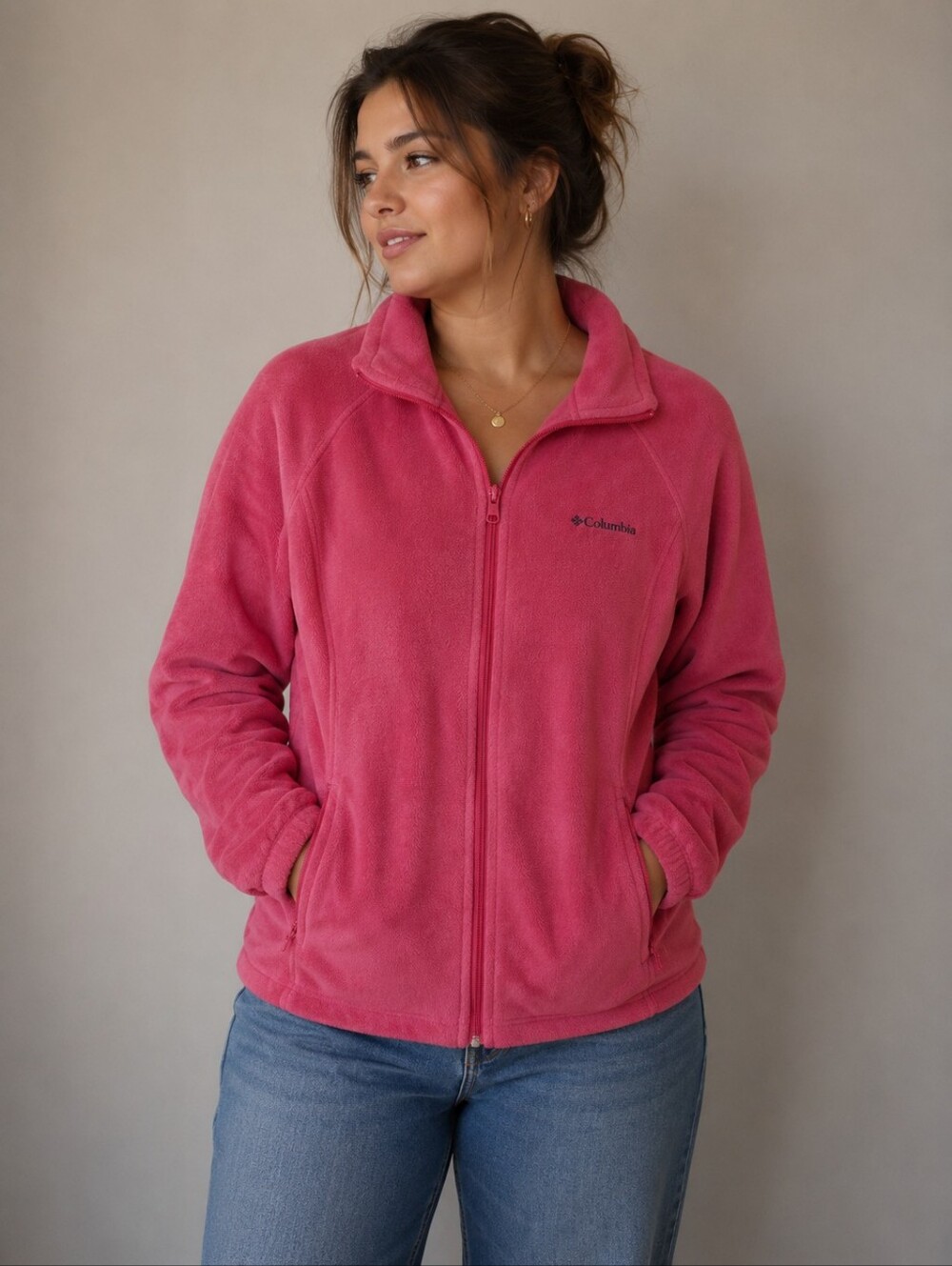 Columbia Coral Fleece Jacket Size Large